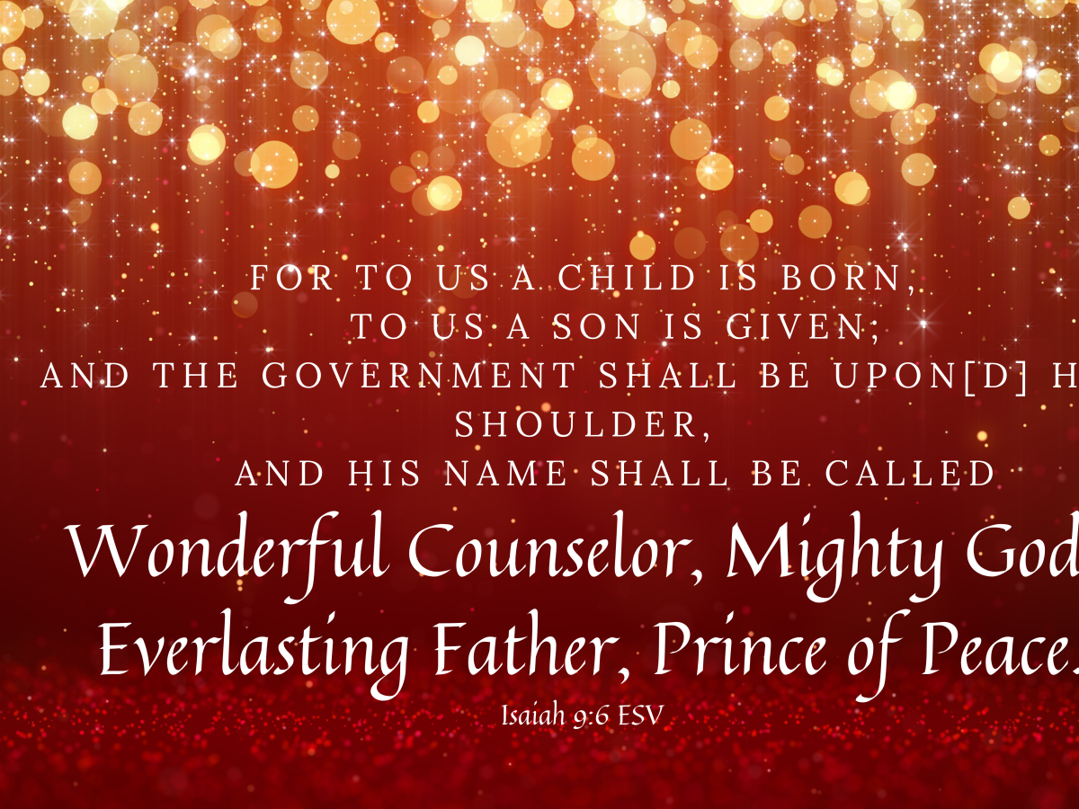 And He Shall Be Called